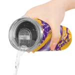 personalized los angeles lakers helmet clash purple skinny tumbler best selling 1.webp