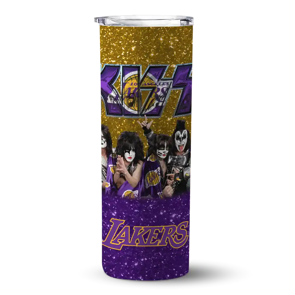 personalized los angeles lakers kiss band gold skinny tumbler best selling 1.webp personalized los angeles lakers kiss band gold skinny tumbler best selling 1.webp