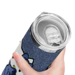 personalized memphis grizzlies hello kitty blue black skinny tumbler best selling 1.webp