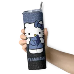 personalized memphis grizzlies hello kitty blue black skinny tumbler best selling 1.webp