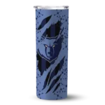 personalized memphis grizzlies star pop blue black skinny tumbler best selling 1.webp