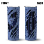 personalized memphis grizzlies star pop blue black skinny tumbler best selling 1.webp