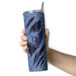 personalized memphis grizzlies star pop blue black skinny tumbler best selling 1.webp