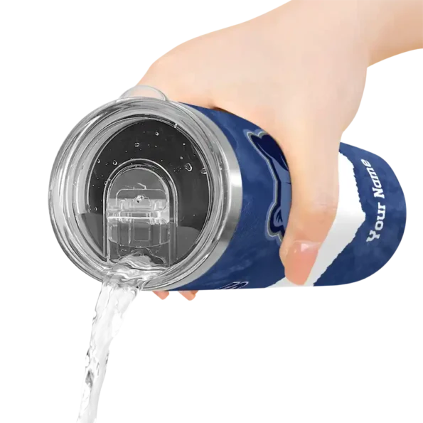 personalized memphis grizzlies torn band blue white skinny tumbler latest model.webp