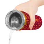 personalized miami heat camo streak red skinny tumbler best selling 1.webp