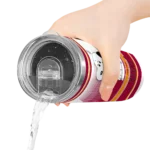 personalized miami heat snoopy dog red white skinny tumbler best selling 1.webp