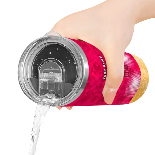 personalized miami heat starburst tiles red skinny tumbler latest model.webp