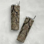 personalized milwaukee bucks antler flow camo skinny tumbler best selling 1.webp