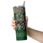 personalized milwaukee bucks kiss band cream skinny tumbler best selling 1.webp