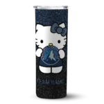 personalized minnesota timberwolves hello kitty midnight blue black skinny tumbler best selling 1.webp