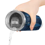 personalized minnesota timberwolves stacked diamond midnight blue skinny tumbler best selling 1.webp