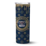 personalized new orleans pelicans camo streak navy skinny tumbler best selling 1.webp