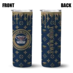 personalized new orleans pelicans camo streak navy skinny tumbler best selling 1.webp