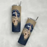 personalized new orleans pelicans sparkle lips navy skinny tumbler best selling 1.webp