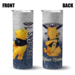 personalized new orleans pelicans winnie the pooh navy gray skinny tumbler best selling 1.webp