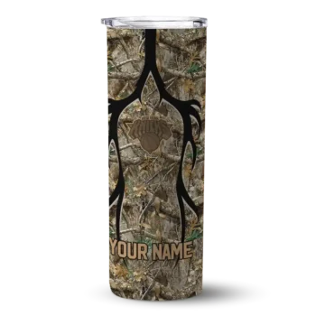 personalized new york knicks antler flow camo skinny tumbler best selling 1.webp