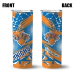 personalized new york knicks helmet clash blue skinny tumbler best selling 1.webp