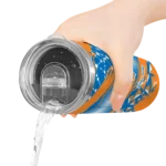 personalized new york knicks helmet clash blue skinny tumbler best selling 1.webp