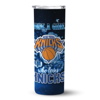 personalized new york knicks rose romance blue black skinny tumbler best selling 1.webp