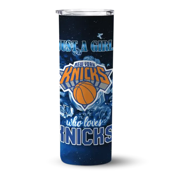 personalized new york knicks rose romance blue black skinny tumbler best selling 1.webp