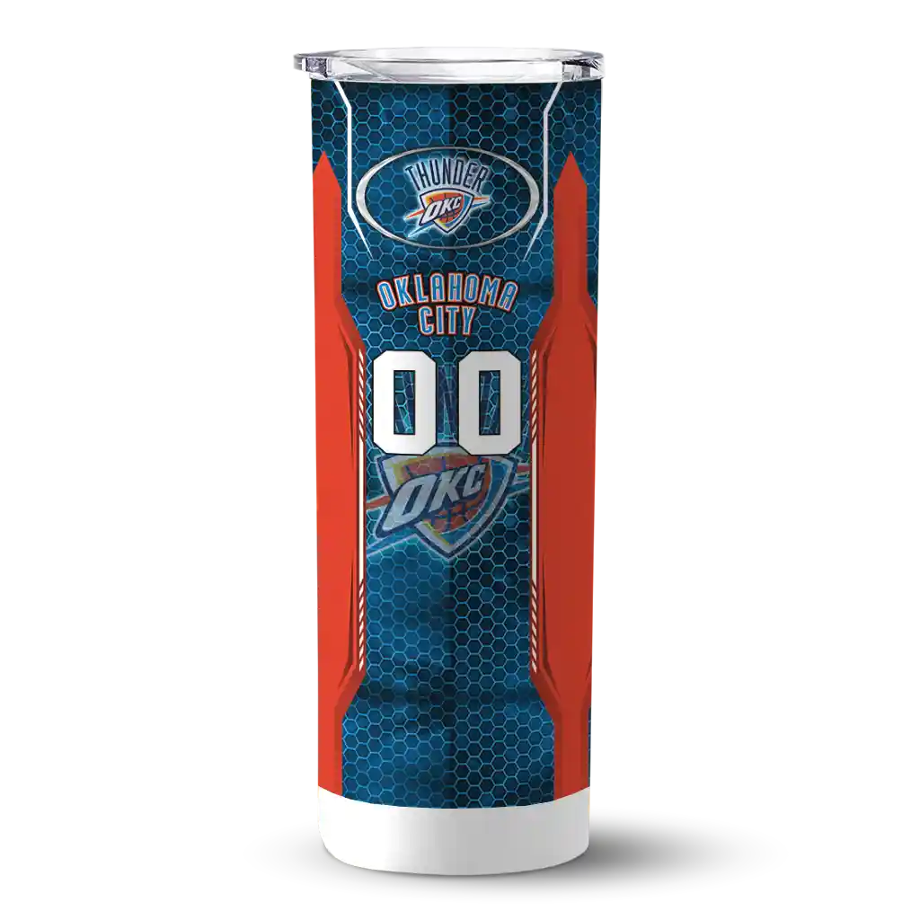 personalized oklahoma city thunder stacked diamond blue skinny tumbler best selling 1.webp personalized oklahoma city thunder stacked diamond blue skinny tumbler best selling 1.webp