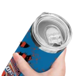 personalized oklahoma city thunder star pop blue black skinny tumbler best selling 1.webp
