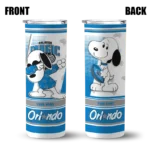 personalized orlando magic snoopy dog blue white skinny tumbler best selling 1.webp