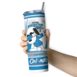 personalized orlando magic snoopy dog blue white skinny tumbler best selling 1.webp