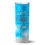 personalized orlando magic starburst tiles blue skinny tumbler best selling 1.webp