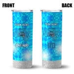 personalized orlando magic starburst tiles blue skinny tumbler best selling 1.webp
