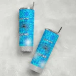 personalized orlando magic starburst tiles blue skinny tumbler best selling 1.webp