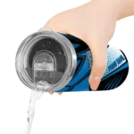 personalized orlando magic web stripes blue white skinny tumbler best selling 2.webp