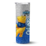personalized orlando magic winnie the pooh blue gray skinny tumbler best selling 1.webp
