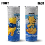 personalized orlando magic winnie the pooh blue gray skinny tumbler best selling 1.webp