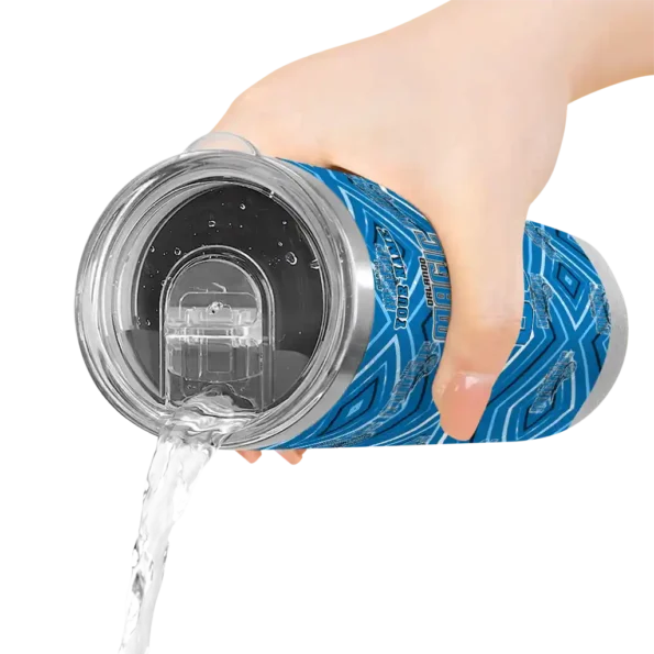 personalized orlando magic zipper leopard blue skinny tumbler latest model.webp