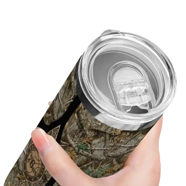personalized philadelphia 76ers antler flow camo skinny tumbler high quality.webp