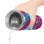 personalized philadelphia 76ers helmet clash blue skinny tumbler best selling 1.webp
