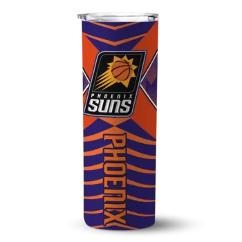 personalized phoenix suns camo texture purple skinny tumbler best selling.webp