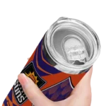 personalized phoenix suns camo texture purple skinny tumbler best selling 1 2.webp