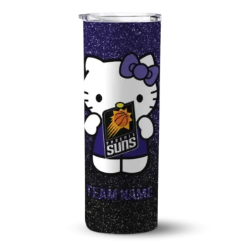 personalized phoenix suns hello kitty purple black skinny tumbler best selling 1.webp