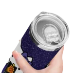 personalized phoenix suns hello kitty purple black skinny tumbler best selling 1.webp
