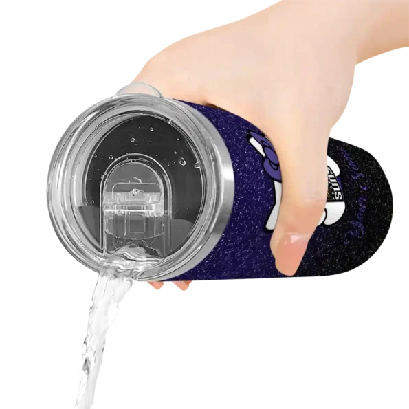 personalized phoenix suns hello kitty purple black skinny tumbler latest model.webp