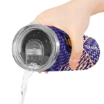 personalized phoenix suns monogram burst purple white skinny tumbler best selling 1.webp