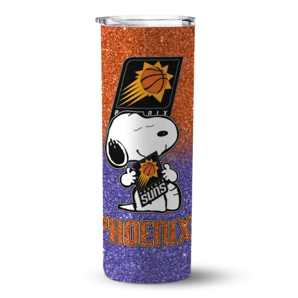 personalized phoenix suns snoopy attitude purple skinny tumbler best selling 1.webp