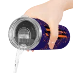 personalized phoenix suns star pop purple black skinny tumbler best selling 1.webp