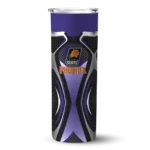 personalized phoenix suns superman emblem purple black skinny tumbler best selling 1.webp