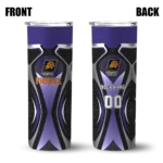 personalized phoenix suns superman emblem purple black skinny tumbler best selling 1.webp