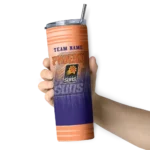 personalized phoenix suns swirl texture purple skinny tumbler best selling 1.webp
