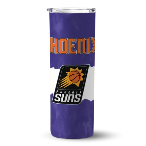 personalized phoenix suns torn band purple white skinny tumbler best selling 1.webp