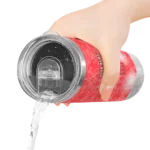 personalized portland trail blazers starburst tiles red skinny tumbler best selling 1.webp